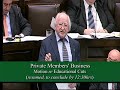 Deputy Michael D Higgins on the education cuts