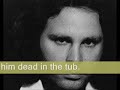 real story of jim morrison death