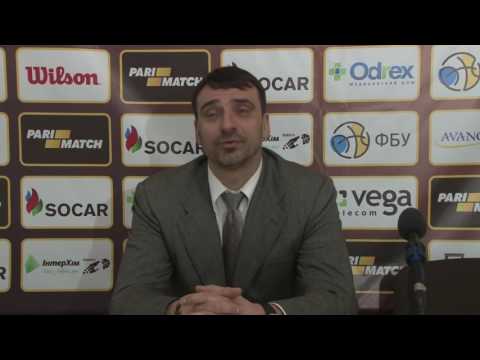 ИнтерХим-СДЮСШОР им. Б. Литвака - БК "Авангард" (Киев). 11.04.17. Пресс-конференция