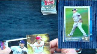 2015 topps baseball cards box break 