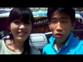 With my friend Lingling in Cheong Gye Cheon, Seoul Korea - 2009 May - Hyunwoo Sun