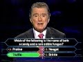 1/2 Carol Alaimo on Millionaire (final contestant)