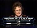 1/2 Carol Alaimo on Millionaire (final contestant)