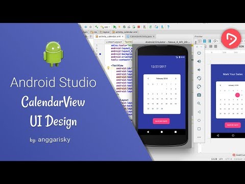 Calendar View Tutorial With Example In Android Studio Tutorial Calendar View Tutorial With Example In Android Studio Tutorial