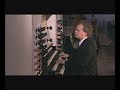 bohme plays bach at the st.thomas kirche in leipzig.
