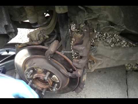 How to replace rear brake pads on a 2009 Mazda 6
