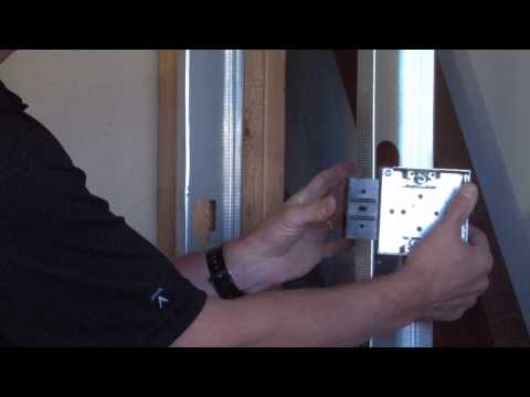 how to attach junction box to stud