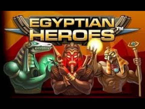 Big win on Egyptian Heros - NetEnt