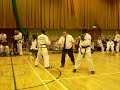 TKD National champs... Matt getting kicked in the eye
