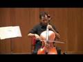 Suite No. 1 by J.S. Bach Minuet I, II