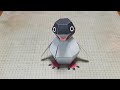 Kamikara Penguin Pop Action Paper Craft Kit By Haruki Nakamura