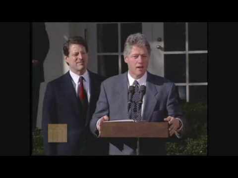 President Bill Clinton - Remarks at the Signing of the Family Medical Leave Act