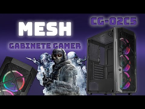 Vídeo de demonstração - Gabinete Gamer Mesh | CG02C5