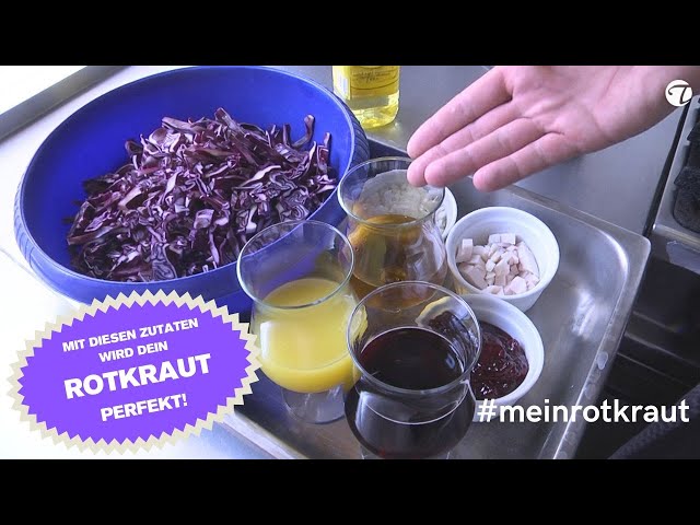 Hausgemachtes Rotkraut