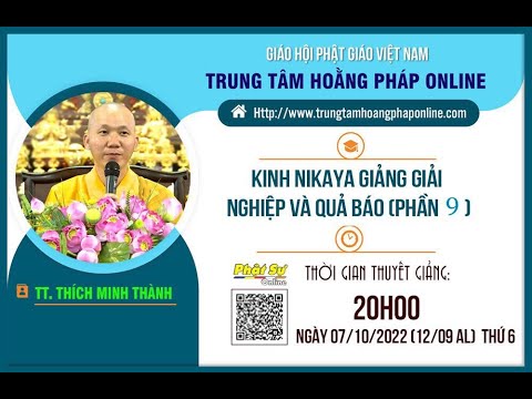 Kinh NIKAYA Giảng Giải - Nghiệp & Quả Báo 9 - Nghiệp Đen & Trắng 2