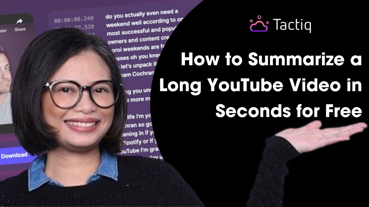 How to Summarize a Long YouTube Video in Seconds for Free