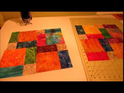 how to quilt a disappearing nine patch