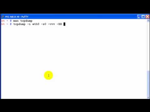 how to collect tcpdump in windows