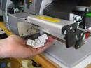Taffeta Labels printing and cutting Taffeta Labels printing and cutting