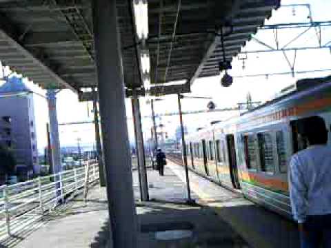 島田駅にて 211系 普通電車熱海行き