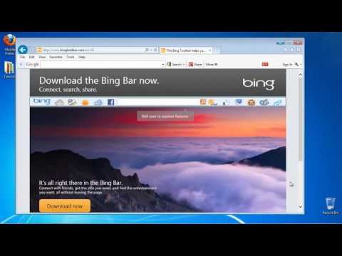 how to download bing bar