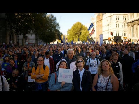 London: Mehr als 500.000 demonstrieren fr 2. Brexit-Re ...