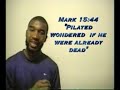 Re: The Truth about Mark 15 and the Body of Jesus Re: The Truth about Mark 15 and the Body of Jesus