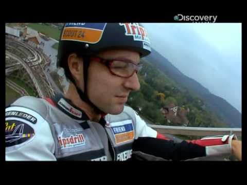 roller - Au parc tripsdrill sur le coaster Mammut.