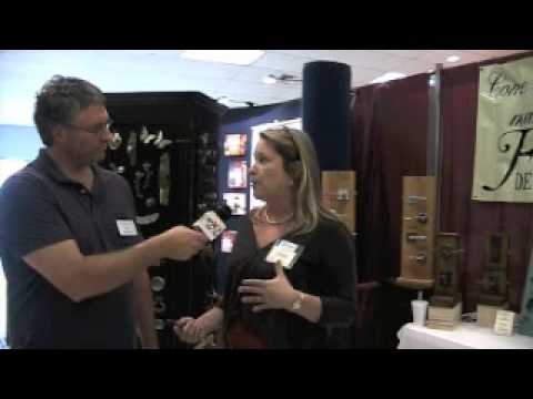 Pleasant Hardware - Tim Barkley of Charleston Home + Design magazine interviews Foxworth Decorative Hardware at the 2010 Mt. Pleasant Home + Garden Show.