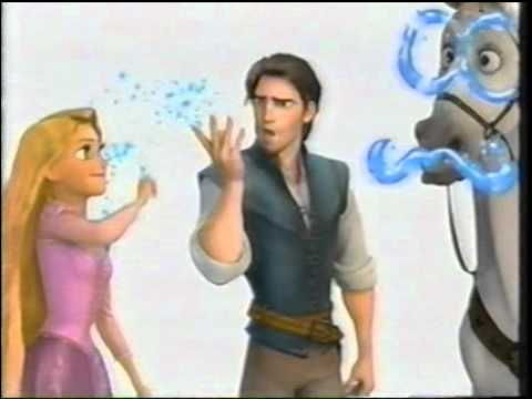 Rapunzel, Flynn Ryder & Maximus   Disney Channel LOGO