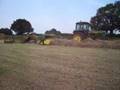 john deere 3640 baling hay!