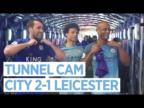 Video: TUNNEL CAM | Man City 2-1 Leicester