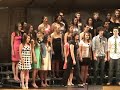 Jamestown High School Mixed Choir - At the Beginning/Seasons of Love