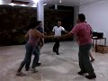 Pequeña Practica de Salsa Casino, luego de Pintar en La Casa de la Cultura de San Carlos