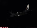 landing klax in the 767