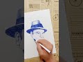 월터 매튜 / 볼펜그림 / 영화배우 / Walter Matthau / Ballpoint pen drawing / movie actor/#YouTubeShorts #Drawing