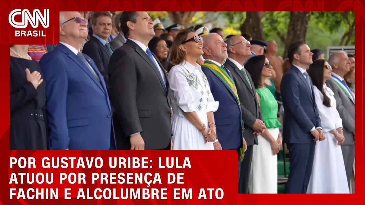 Lula atuou por presença de Fachin e Alcolumbre no 7 de Setembro | LIVE CNN