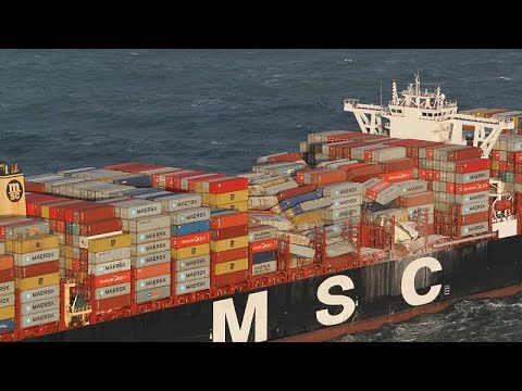 Nordsee: Suche nach mehr als 200 verlorenen Containern des Frachtschiffs MSC Zoe geht weiter