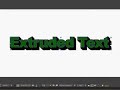 AE CS3: Easy extruded text