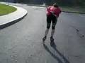 Nicky inline speed skating