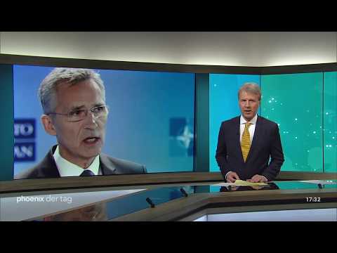 Pressekonferenz mit Jens Stoltenberg zum NATO-Verte ...