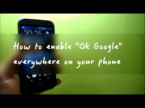 how to enable ok google everywhere