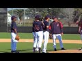 Indians Pitchers Workout