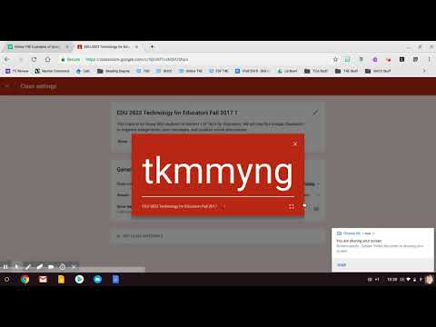 Finding the Class Code in Google Classroom - YouTube