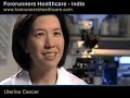 Affordable cost uterine cancer treatment in India.