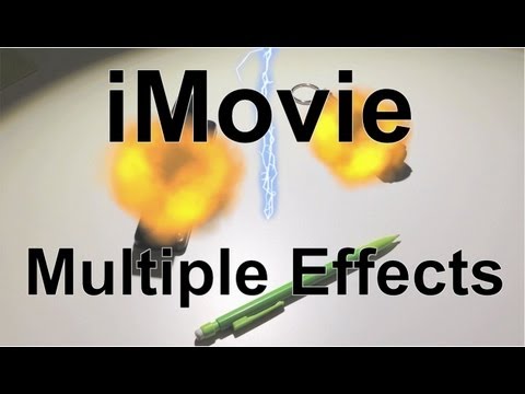 how to get more effects on imovie