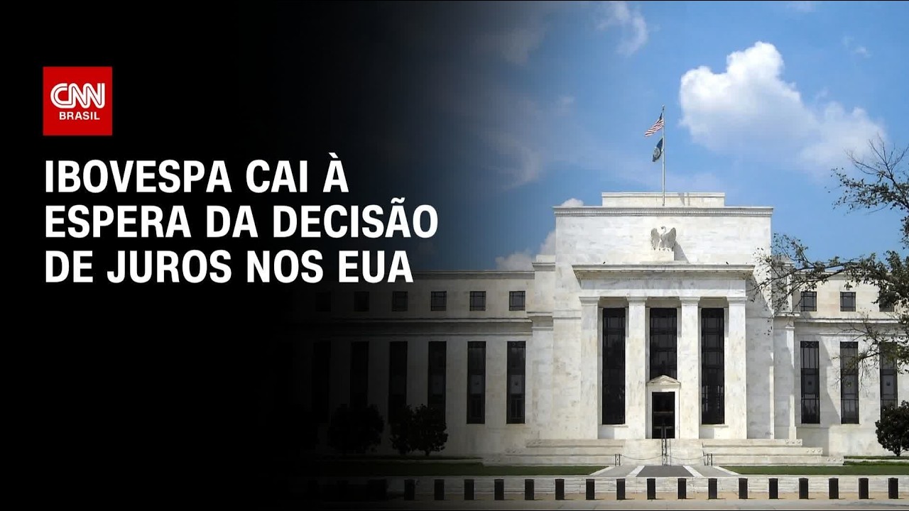 Ibovespa cai à espera da decisão de juros nos EUA | CNN MERCADO