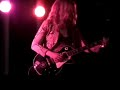 anne mccue on electric guitar and band play soulful kick ass version of jimi hendrix's machine gun. live in birmingham alabama may 26 2007. with shawn byrne on bass and dave ray on drums. also on the bill that night, scott miller and the commonwealth.