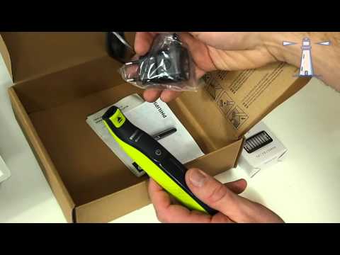 Philips One Blade - Die Rasierer Weltneuheit! Unboxing deutsch.