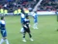streaker at wigan latics game vs fulham!!!!!!!!